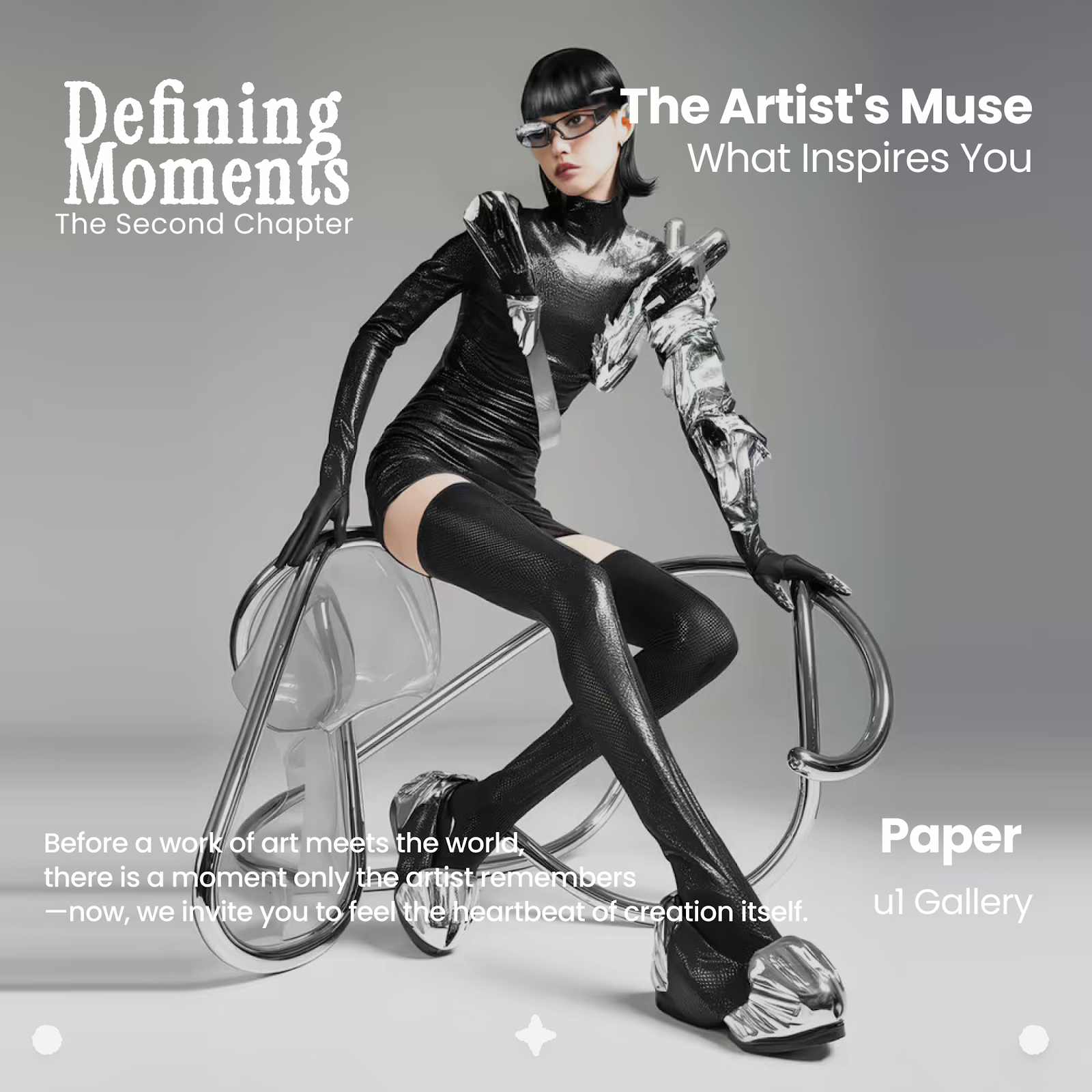 Defining Moments, The Second Chapter: The Artist's Muse: What Inspires You - Interview with Paper (English ver.), in conversation with U1 Gallery, Tokyo.