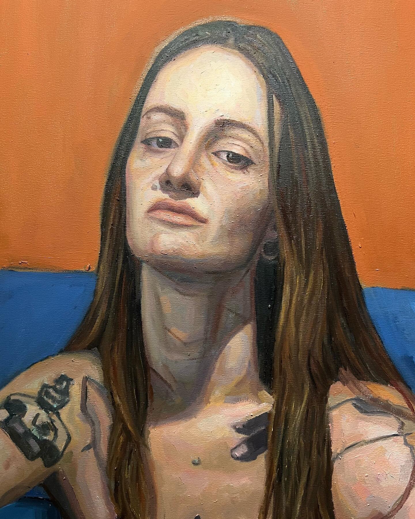 Base Layer Portrait of Julie 
.
.
.
.
.
.
.
.
#art #artist #fineart #contemporayryartwork #contemporaryart #painting #paint #painter #portrait #portraiture #sketch #creative #tattoo #creative #wip #gallery #museum #studio #armandocabba #paris #canadi