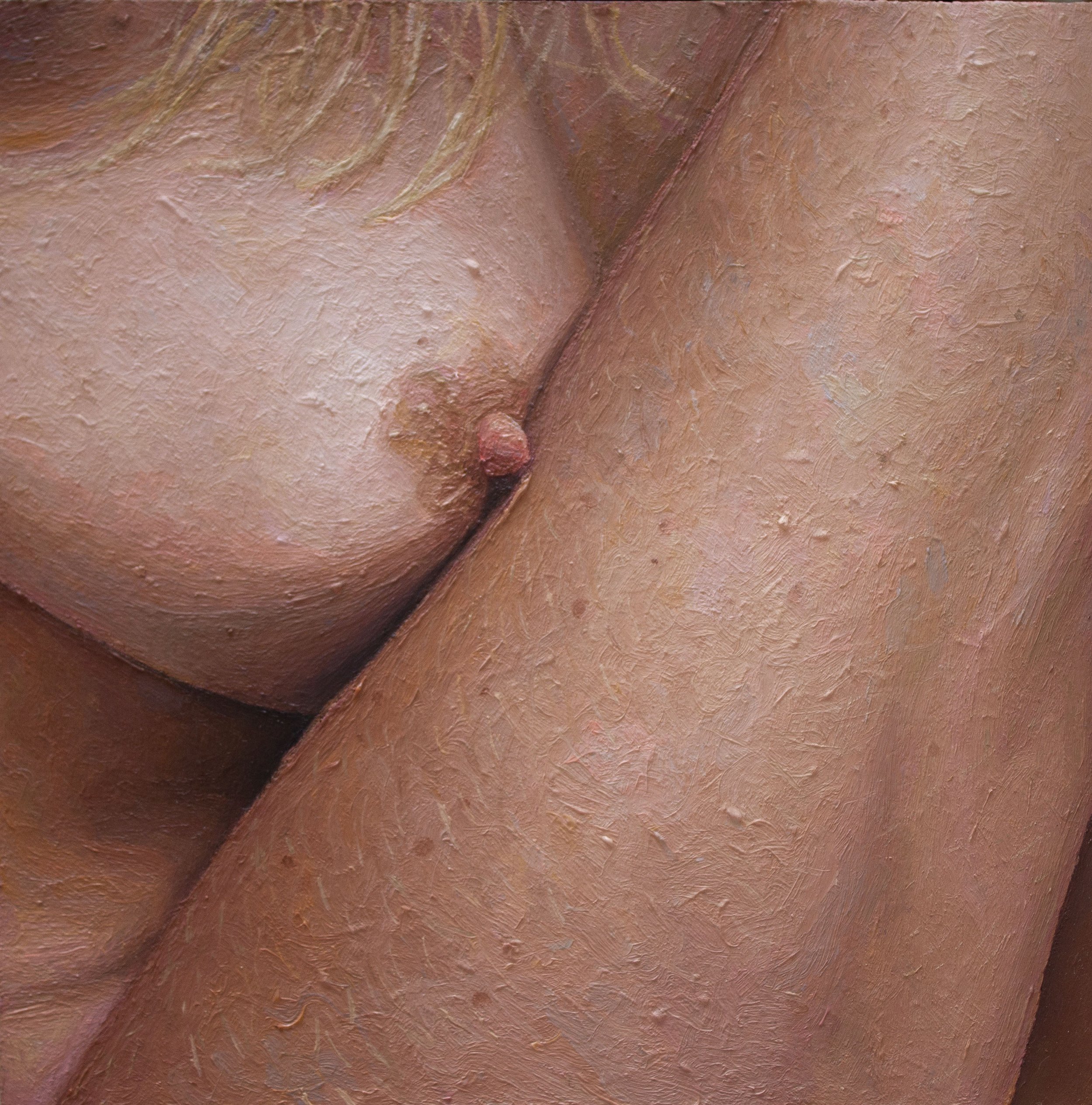 Summer by Tintoretto / Oil on Wood / 15 x 15 cm / 2026