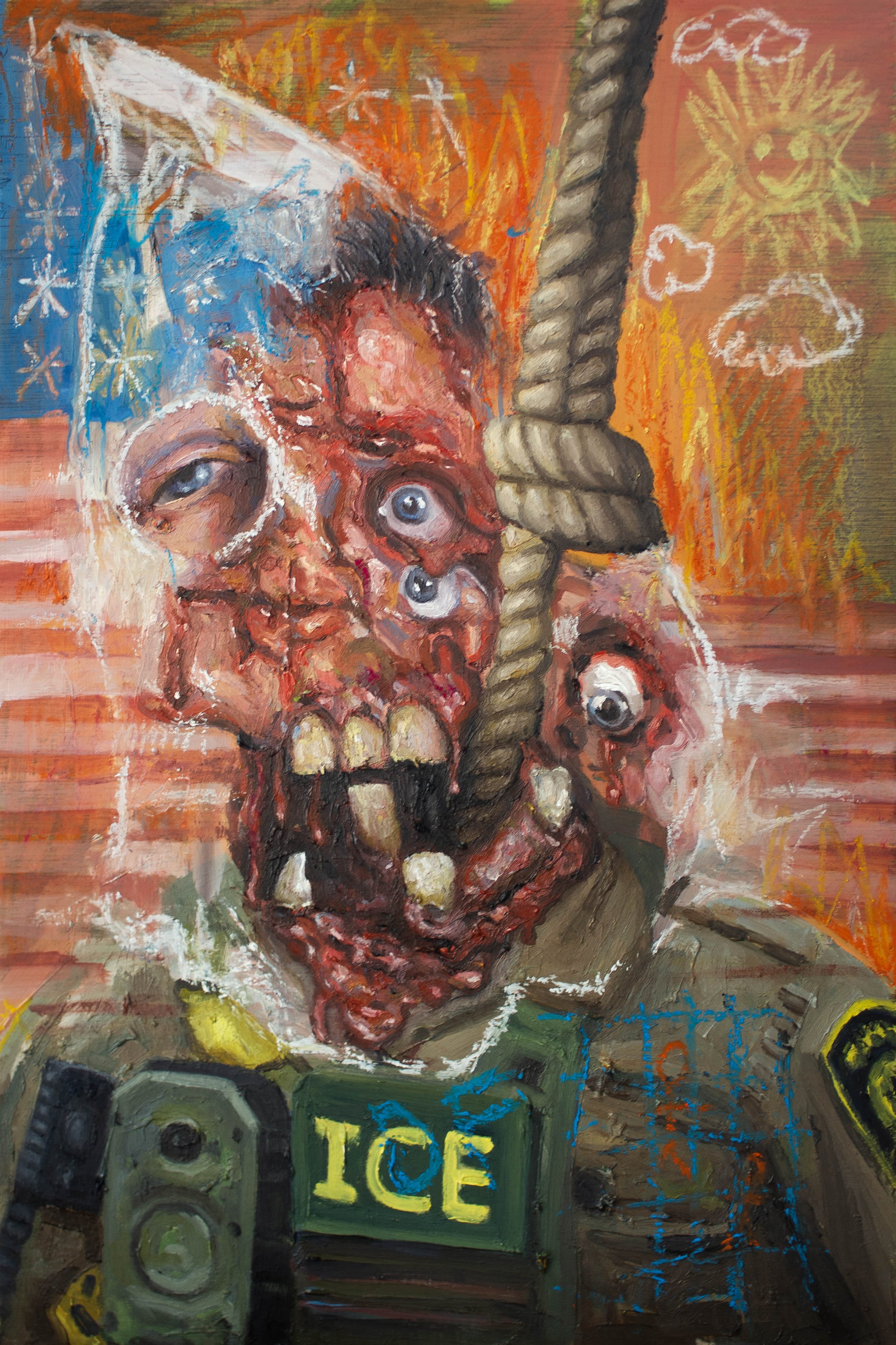 Sunrise / Oil on Wood / 40.5 x 27 cm / 2026