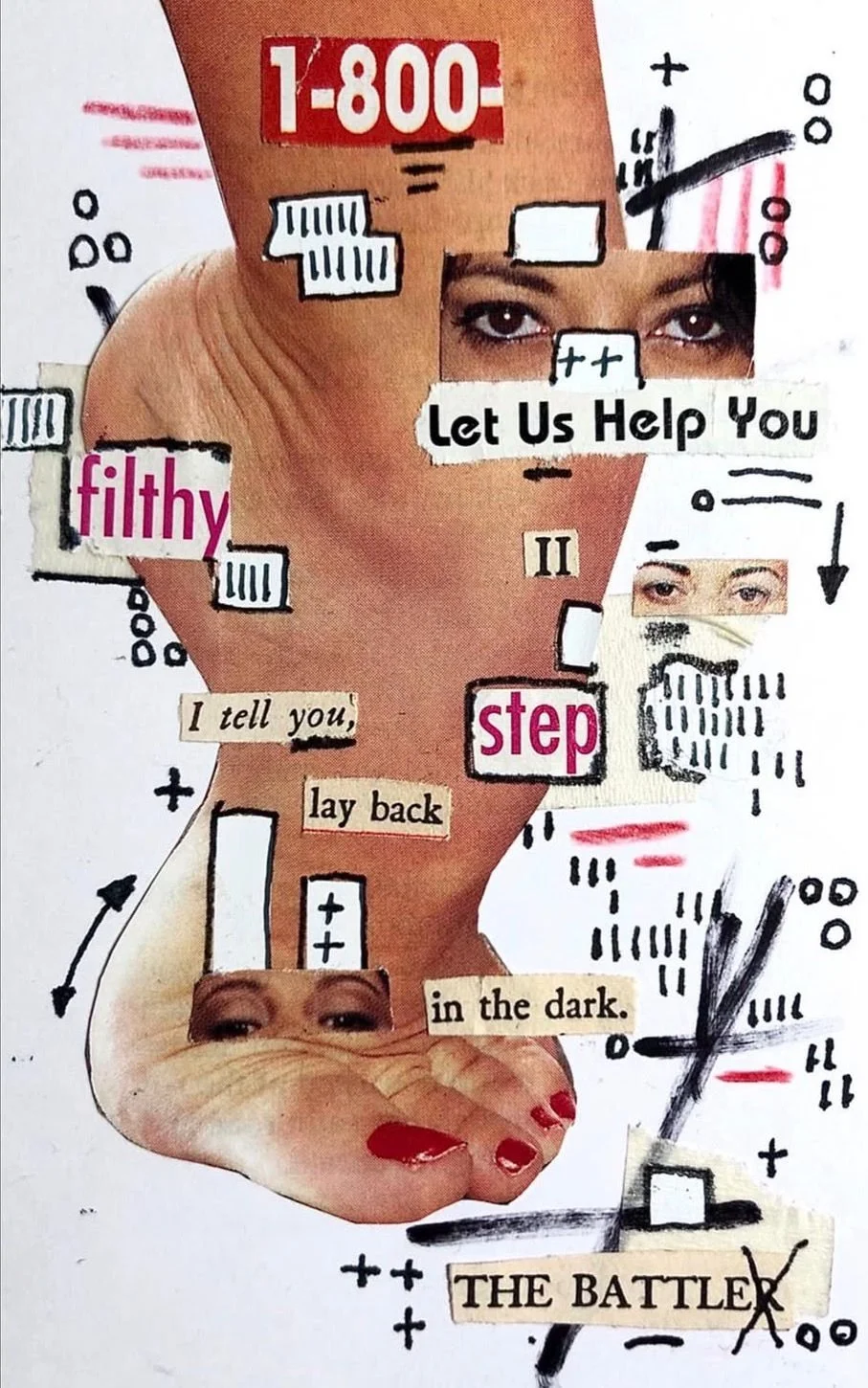 Reinfornce / Mixed Media on Paper / 2021