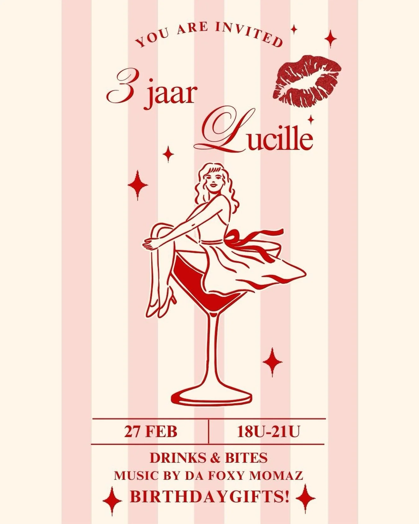 Staat het al in uw agenda?
We vieren 3 jaar Lucille!
We vieren de nieuwe collectie!
We vieren de  nieuwe look van de winkel!
WELKOM!
#freshstart 
#newcollection
#lucilleshop_gent