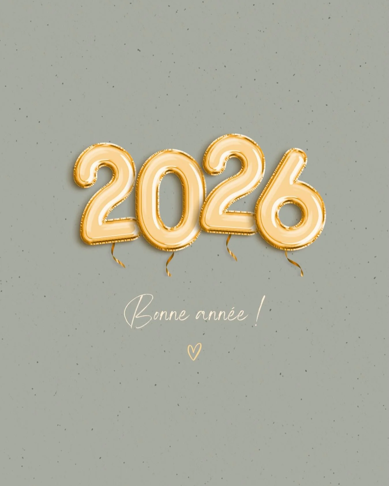 ✨ Belle et douce ann&eacute;e 2026 ✨

&Agrave; mes formidables coll&egrave;gues et &agrave; vous chers clients, un immense MERCI pour votre pr&eacute;sence et votre fid&eacute;lit&eacute; tout au long de l&rsquo;ann&eacute;e 💛

Gr&acirc;ce &agrave; 