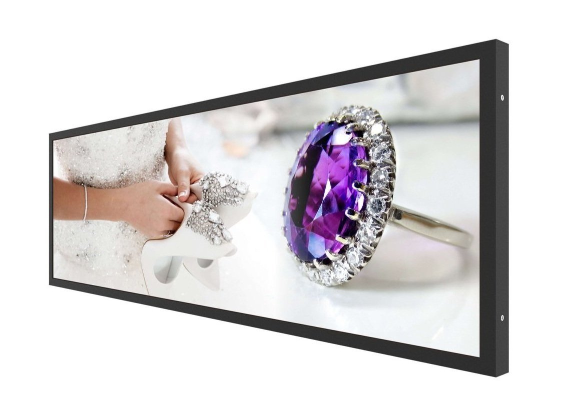 Ultra-wide stretched Digital Displays for shelf-edge display-4