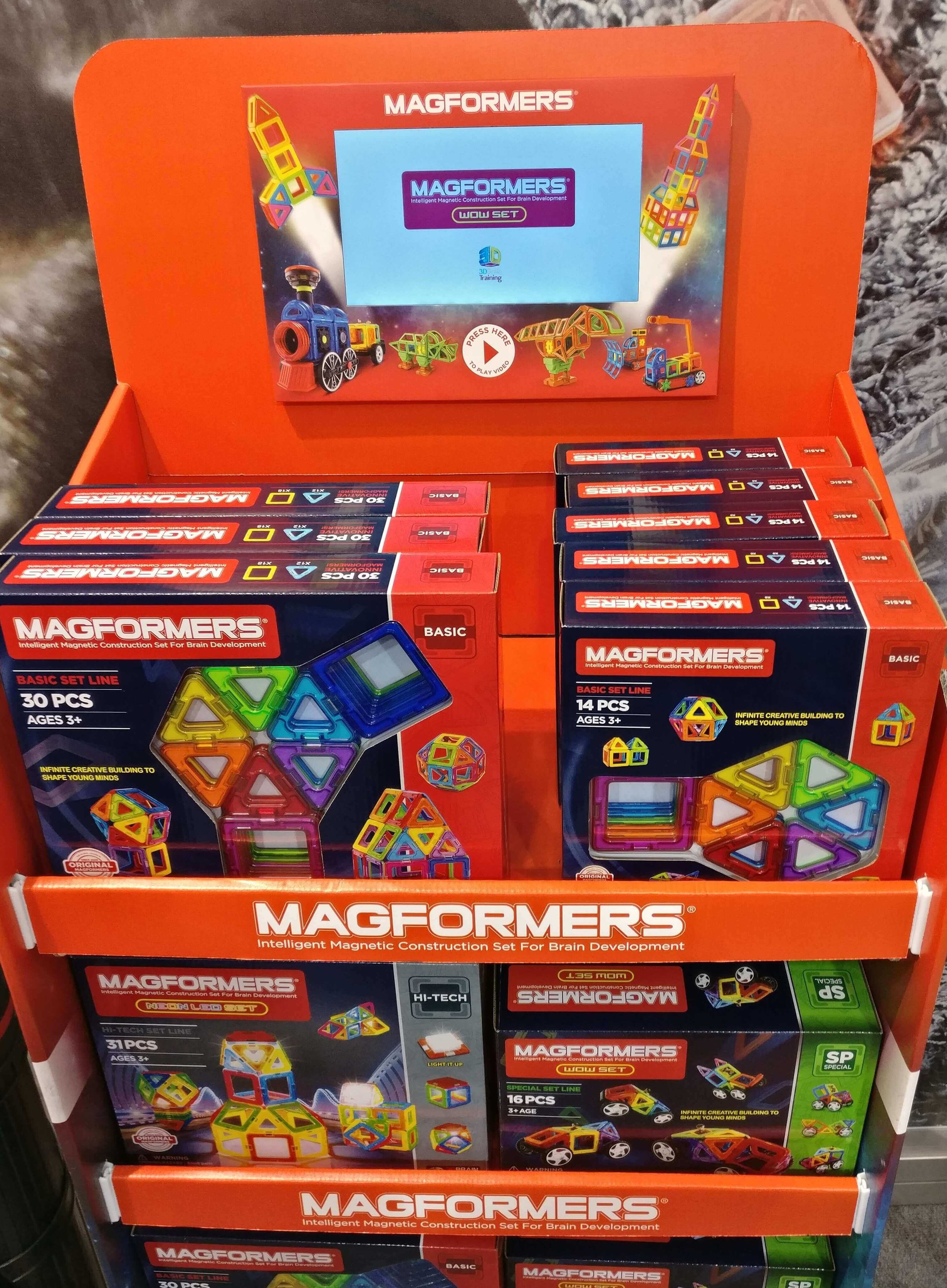 Digital Video Cards for magformers