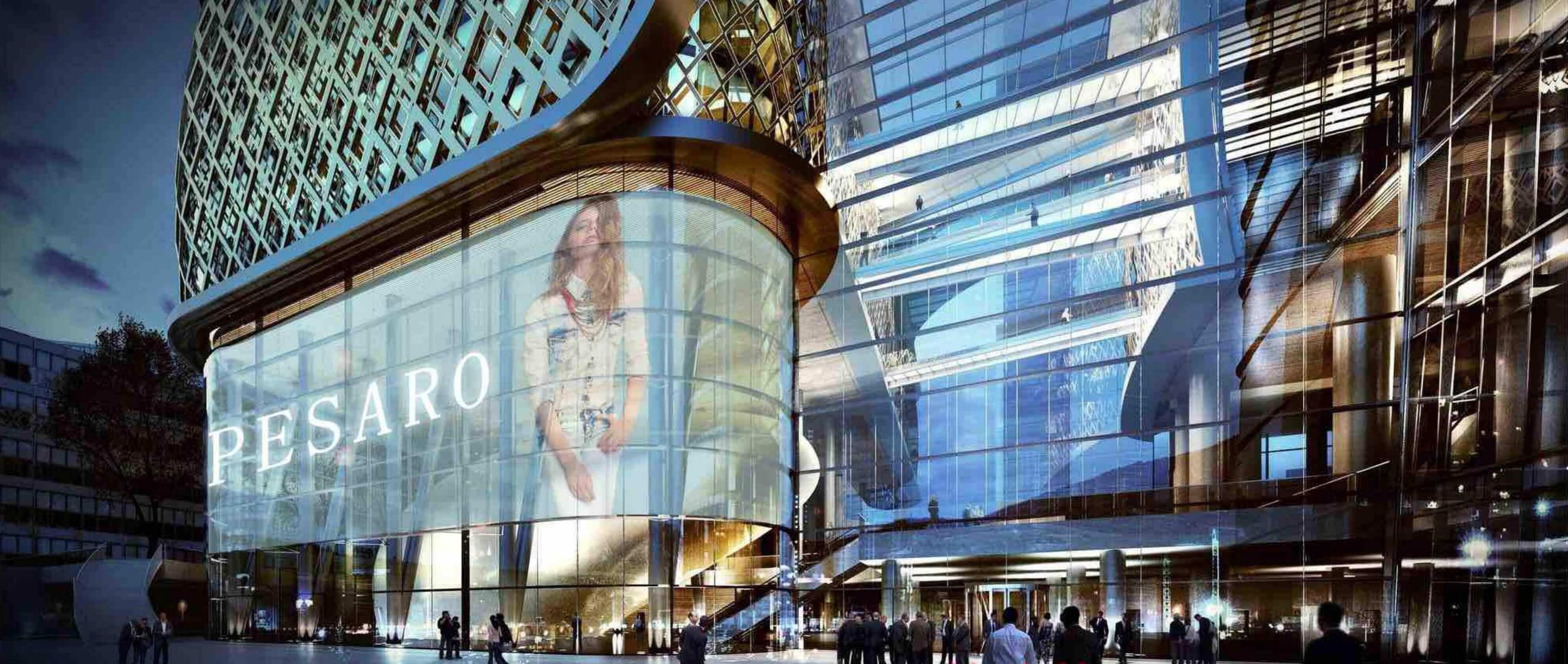 Digital LED Screens Transparent Fixed Panels for mall window