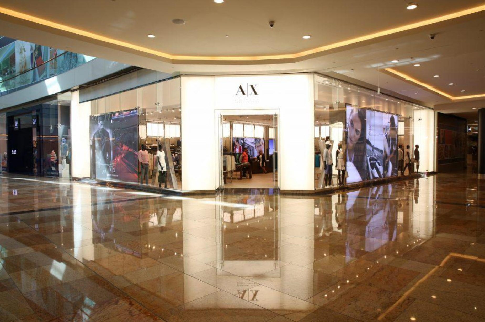 Digital LED Screens Transparent Fixed Panels for retail-1