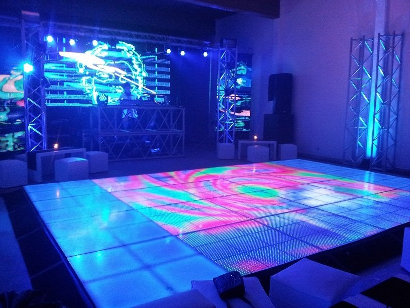 Digital LED Screens for Floor panels dance floor