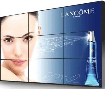 narrow bezel digital video wall lancome