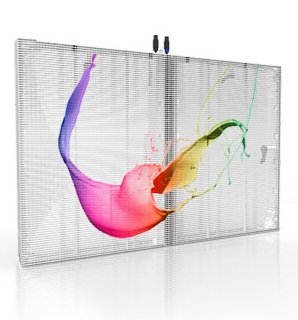 Digital LED Screens - Transparent Cabinets