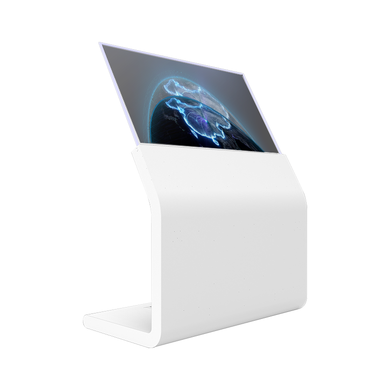Transparent OLED: Freestanding Plinth
