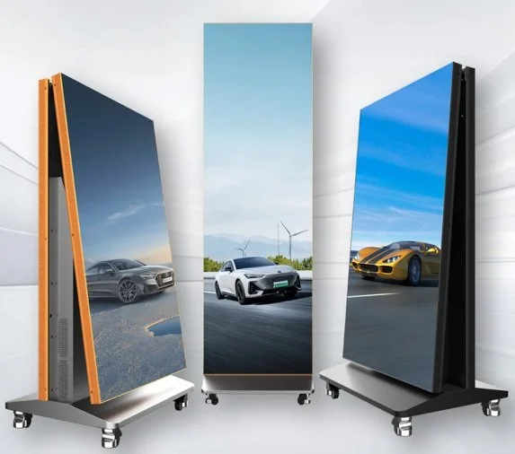 LED Screen Freestanding Foldable Displays