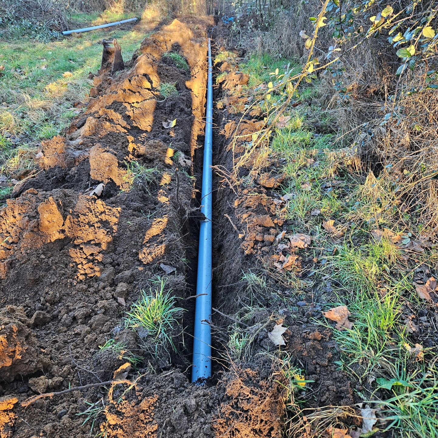 28th February 2024. 200m ducting for our fibre optic cable is nearly complete so we won't be adding new telegraph poles into the landscape.