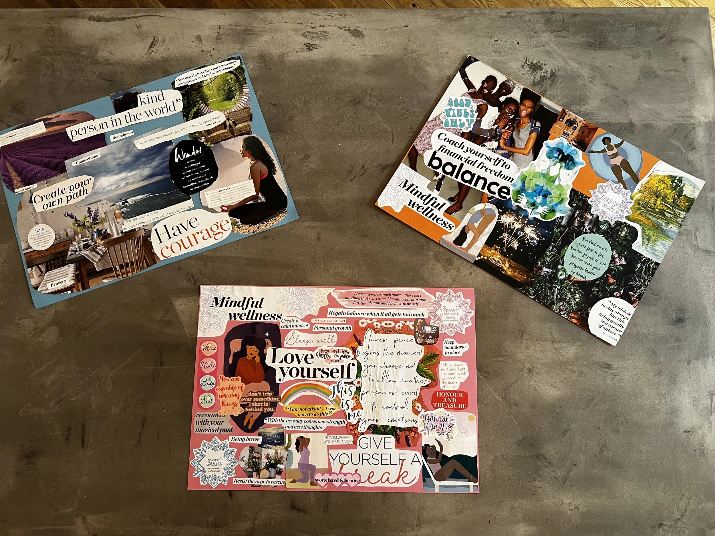 Vision Boarding Workshop with Sadia 