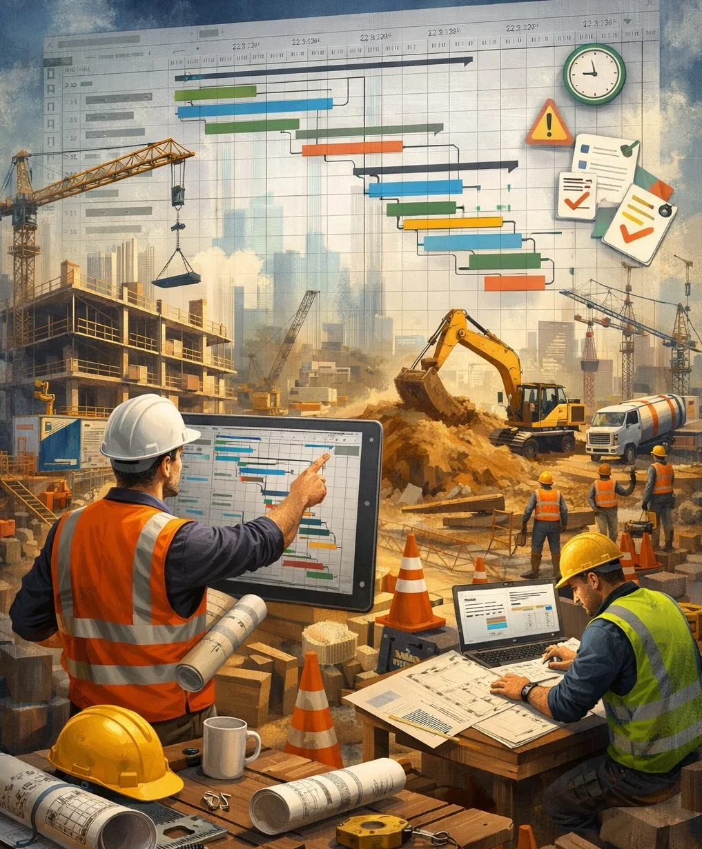 MSProject for Construction: Organized Fictional Chaos.
