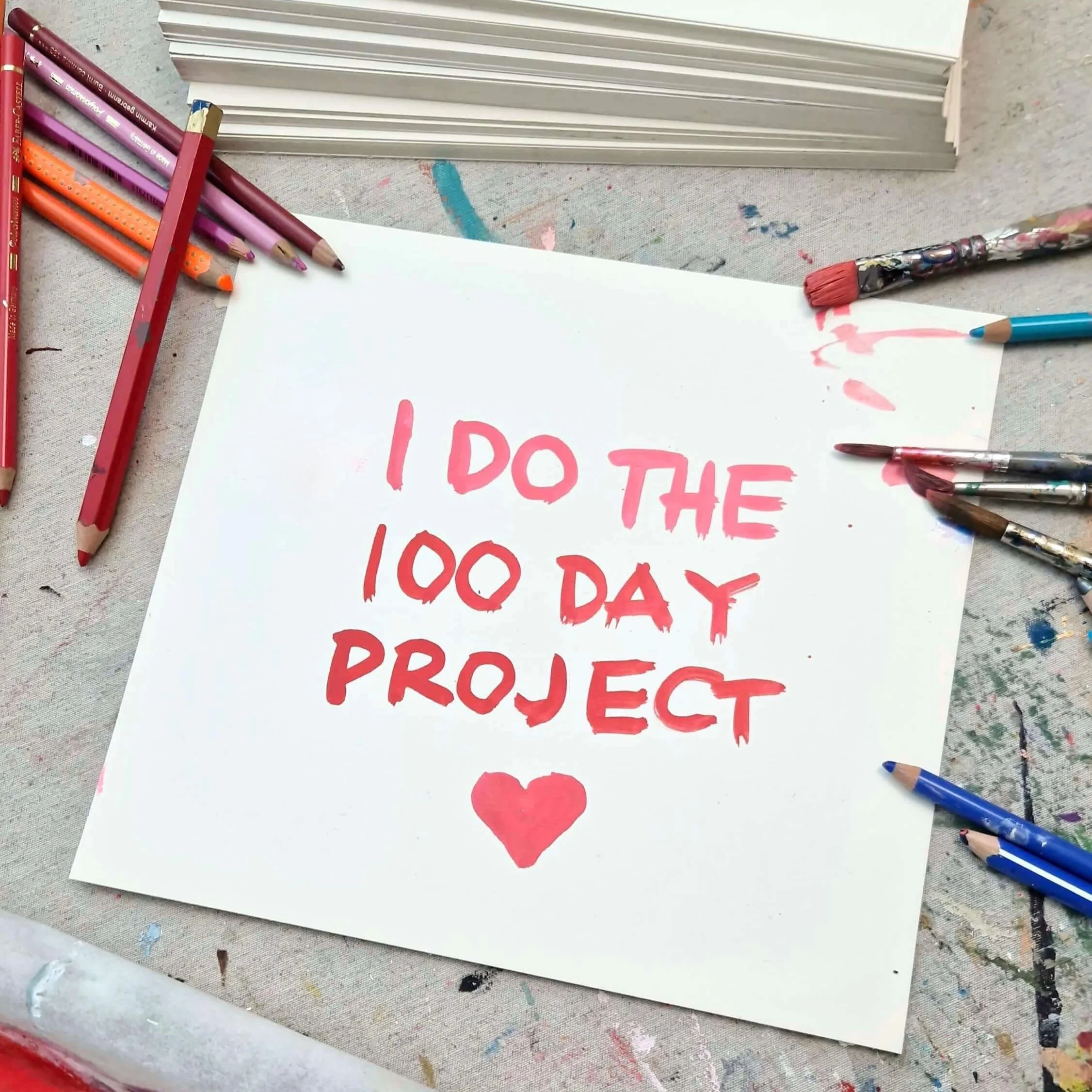 How I’m using the 100 day project to develop my artistic language