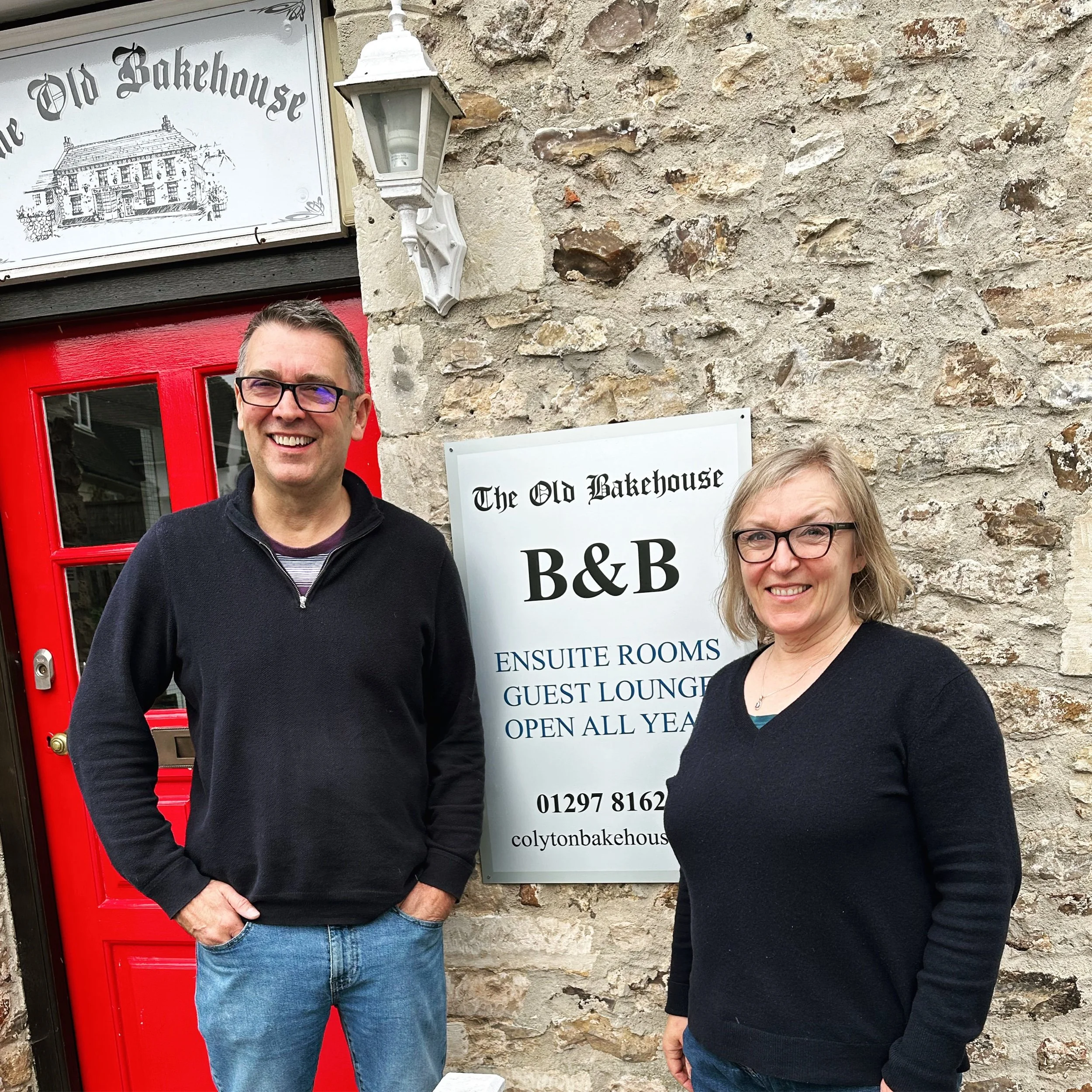 Celebrating our first year in The Old Bakehouse - by Steve and Fiona Warren