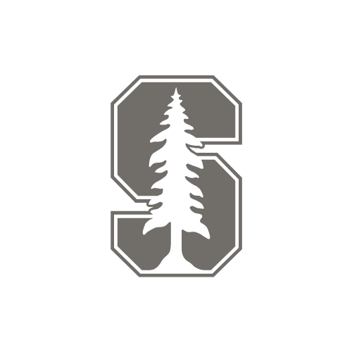 Logo with a large letter 'S' and a tree silhouette in the middle, reminiscent of Stanford University branding.