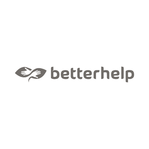 BetterHelp logo with two hands reaching out to each other