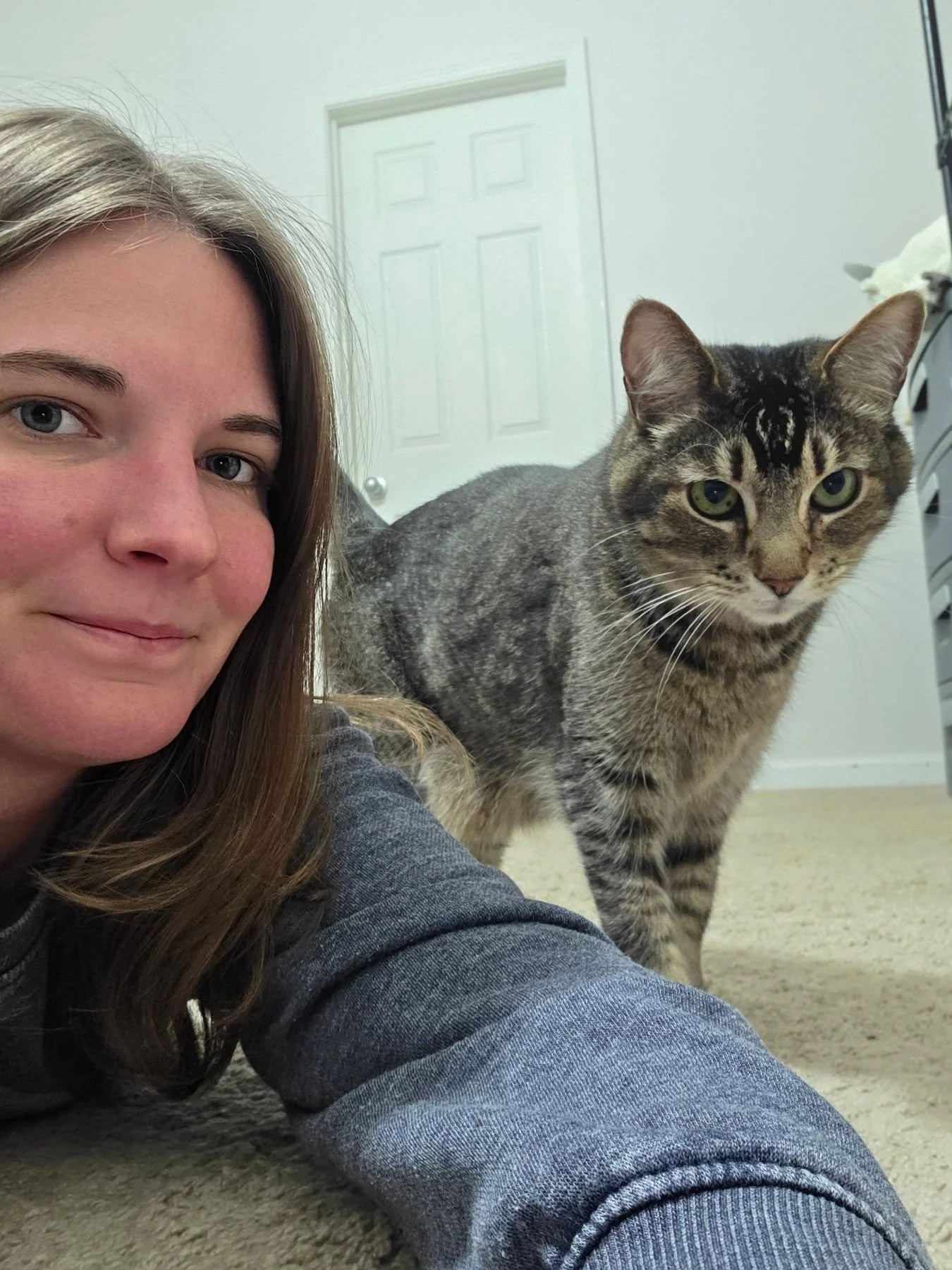 Kai wanted to take a selfie!