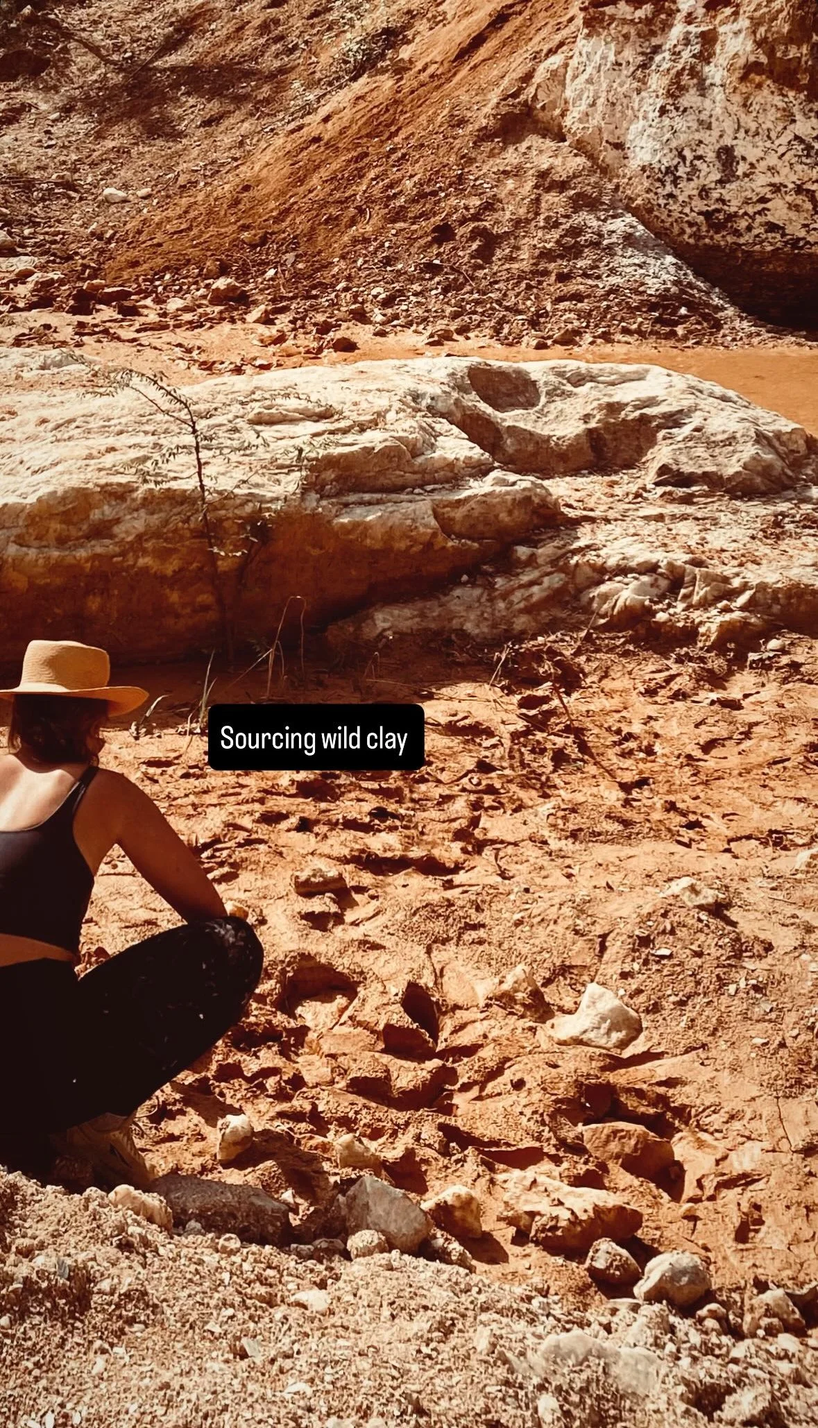 hannah sourcing clay.jpg