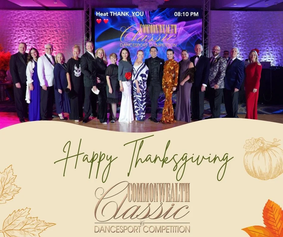 We at Commonwealth Classic are especially grateful for sharing the joy and gift of dance with you this year! Your support inspires us to keep delivering our very best. Wishing you a fantastic and yummy Thanksgiving weekend! 🦃🥧🍰 With love and grati