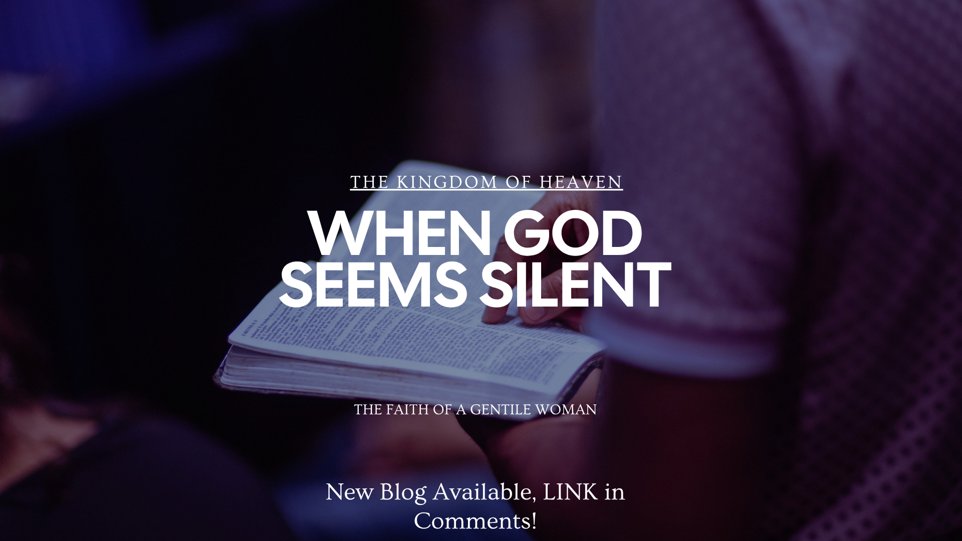 When God Seems Silent: Lessons from the Canaanite Woman
