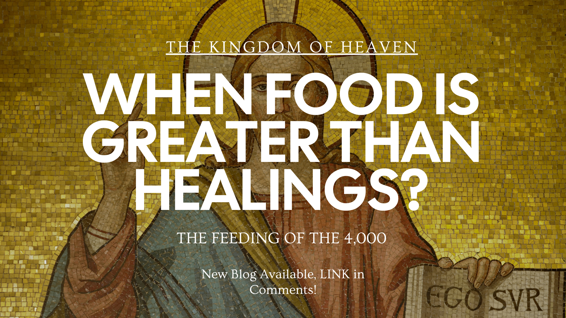 When Jesus Feeds the Multitude: Lessons from the Feeding of the 4,000