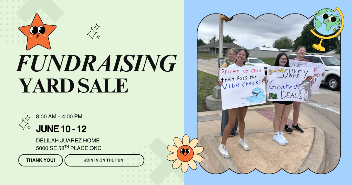 Youth Fundraising Yard Sale