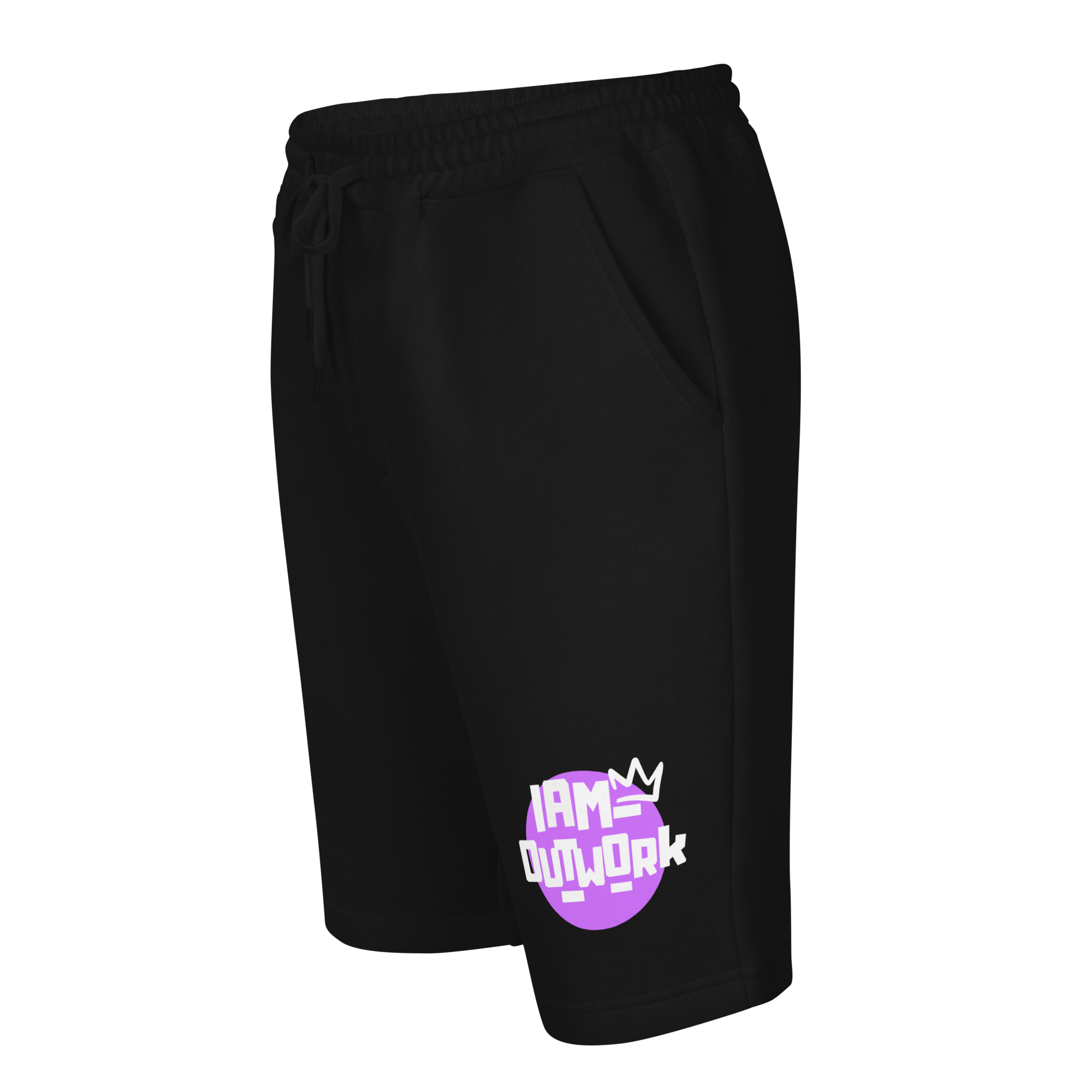 mens-fleece-shorts-black-left-front-6627090a7b240.png