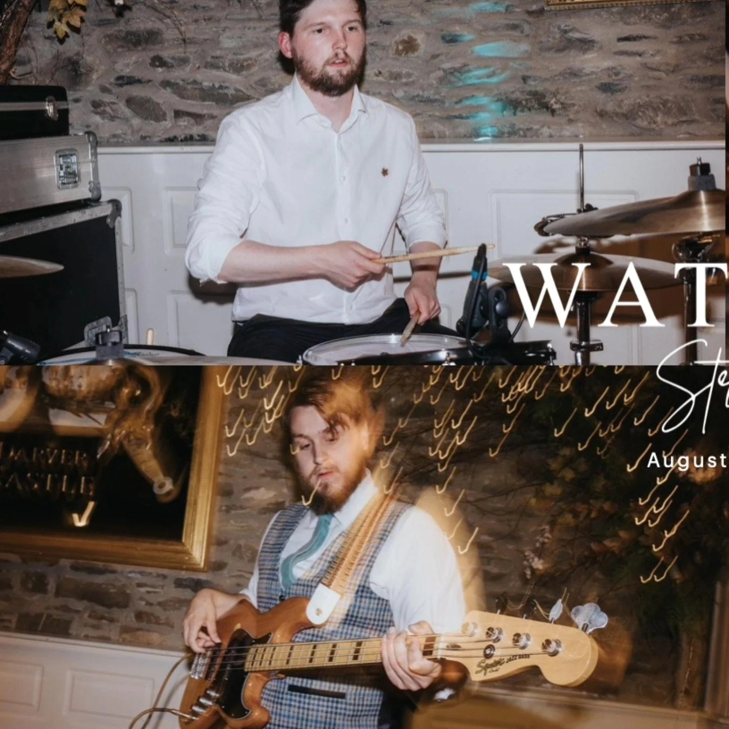 We've come a long way from our first gig in August 2022 to our most recent in August 2025.

Still many more summer weddings to play and we honestly cannot wait + plenty of photos and videos from helping fundraise at @nhlivewire

2022 📸: @iainthephot