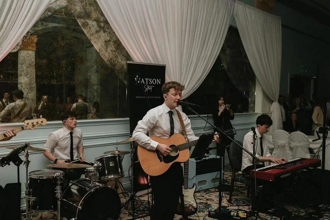 We love getting photos back from weddings! Almost as much as we love playing them! 

Congrats to the new Mr and Mrs Purdy 🍾

Photography: @mattywenlockweddings 
Live sound + lighting: @axlaudiovisualltd

#weddingband #weddingbandni #weddings #northe