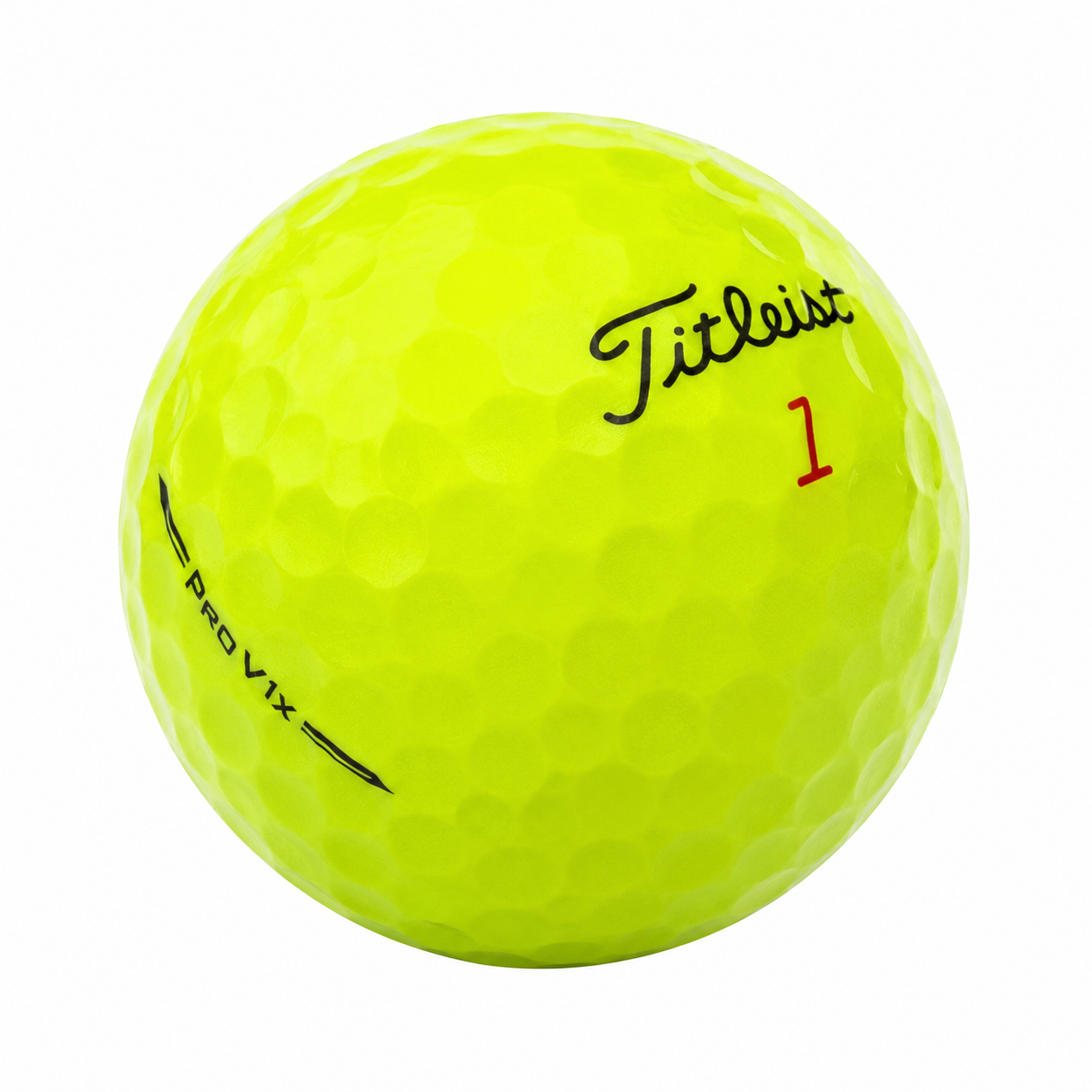 Titleist Pro V1 and Pro V1x Yellow Golf Ball.png