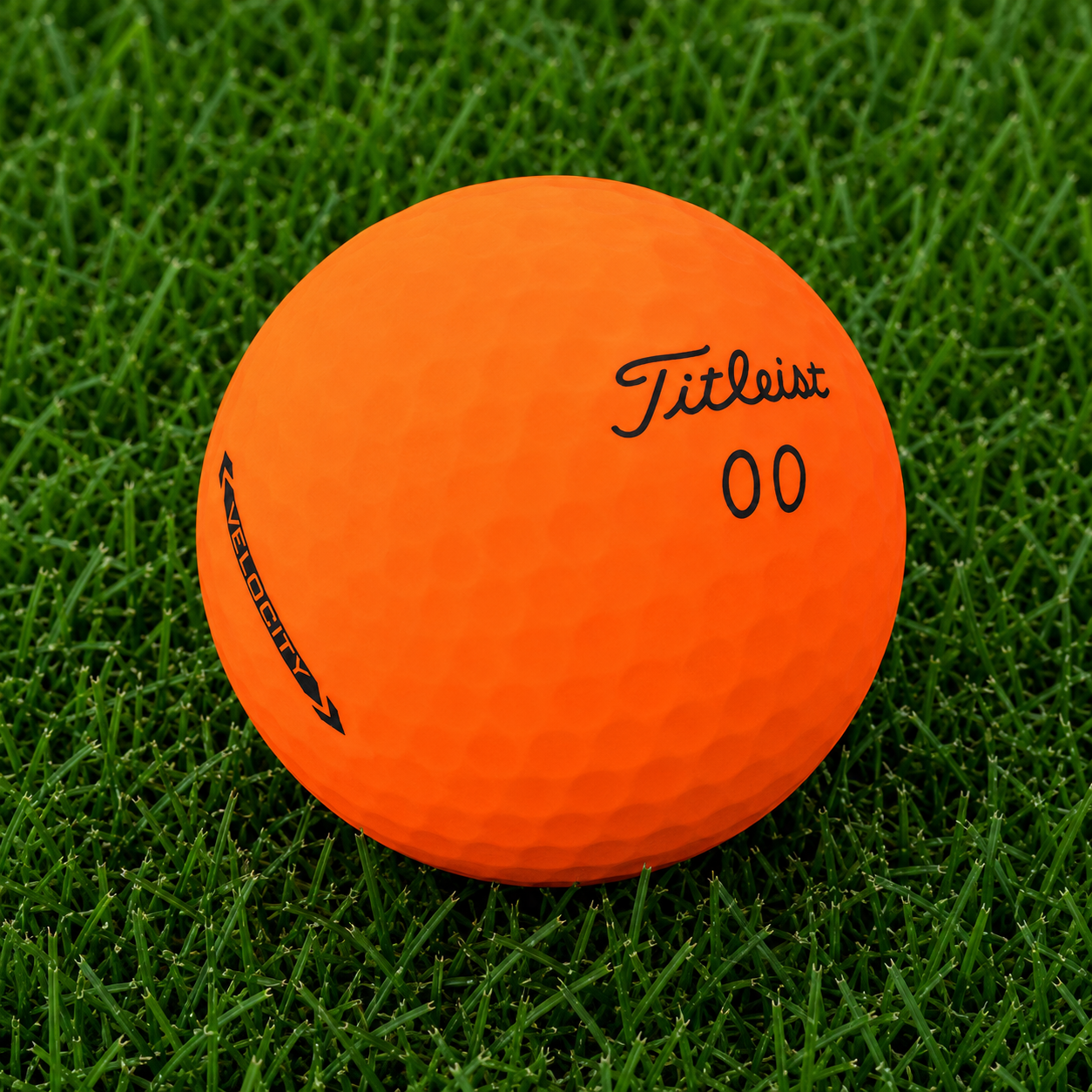 Titleist Velocity Matte Orange Golf Balls