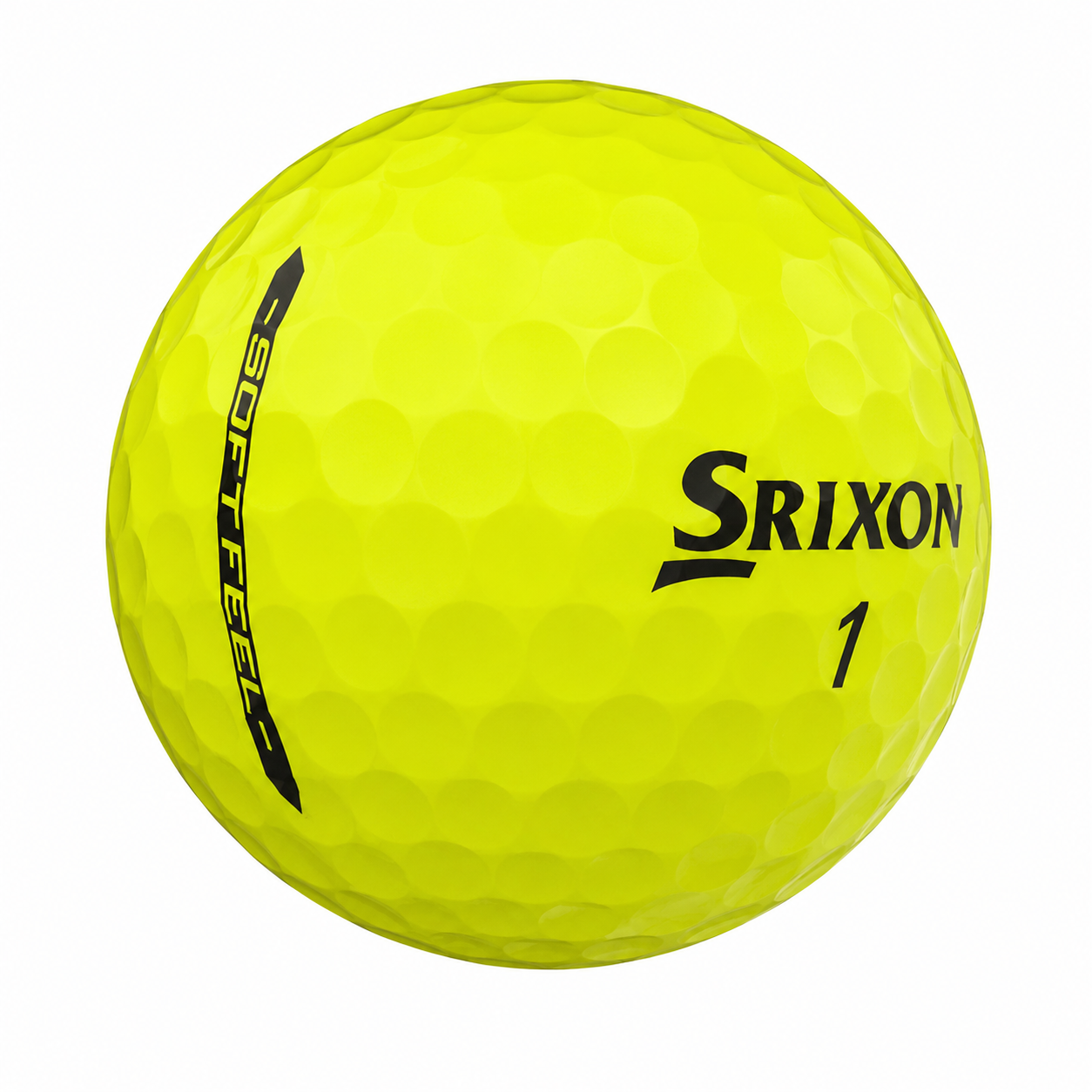 Srixon Soft Feel Yellow Golf Ball.png