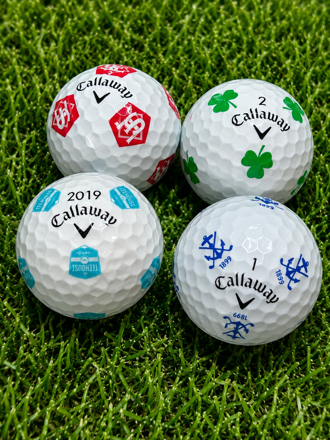 Callaway Truvis Pattern Mix Golf Balls 3A