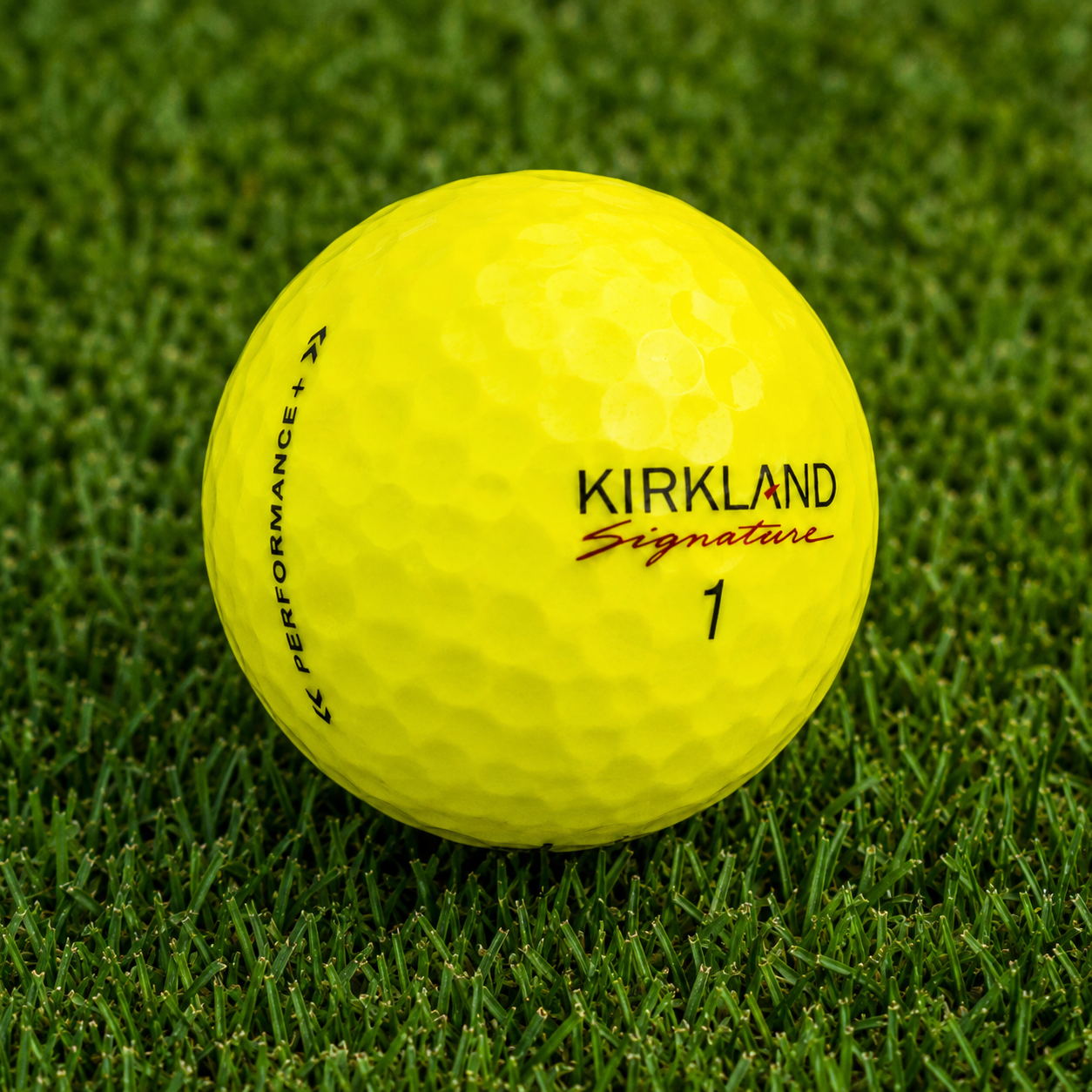 Kirkland Signature Yellow Golf Ball.png