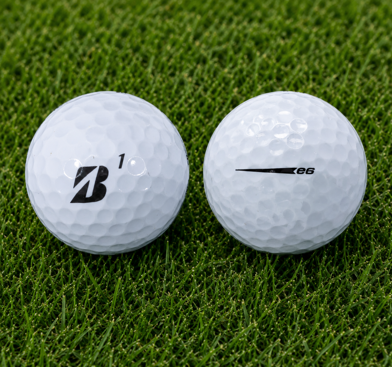 Bridgestone e6 White Golf Balls