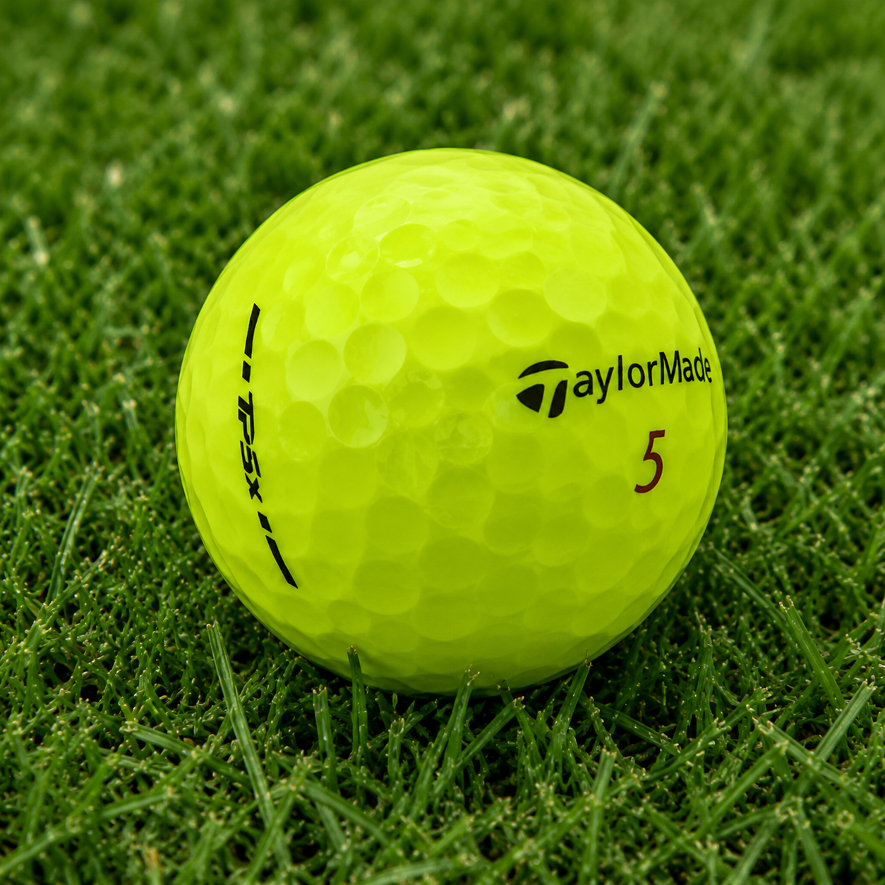 TaylorMade TP5x Yellow Golf Ball.png