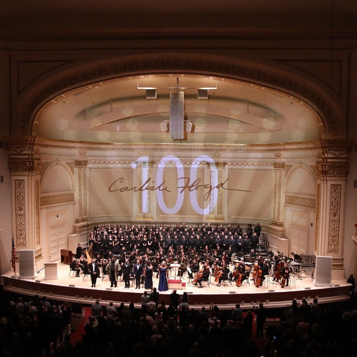 One month ago today, Carnegie Hall.

That was just the beginning!

Stay tuned for more performances, more exhibits, and the Carlisle Floyd Institute &mdash; built with our partners at Florida State and the University of Houston.