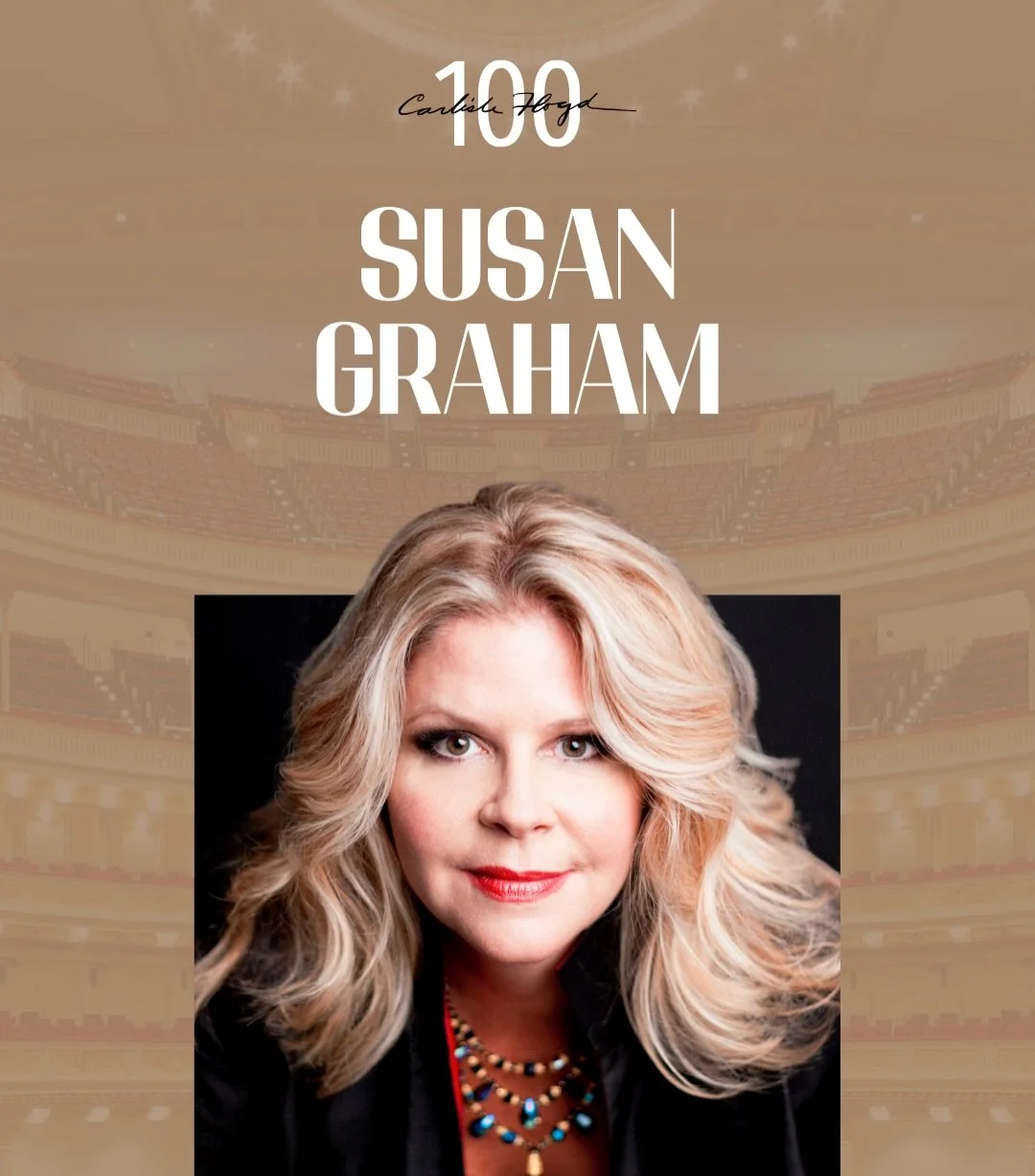 Meet Susan Graham &mdash; One of the most beloved mezzo-sopranos of her generation, Susan Graham continues to captivate audiences on the world&rsquo;s great stages. This season, she returns to the Metropolitan Opera, San Francisco Opera, and Op&eacut