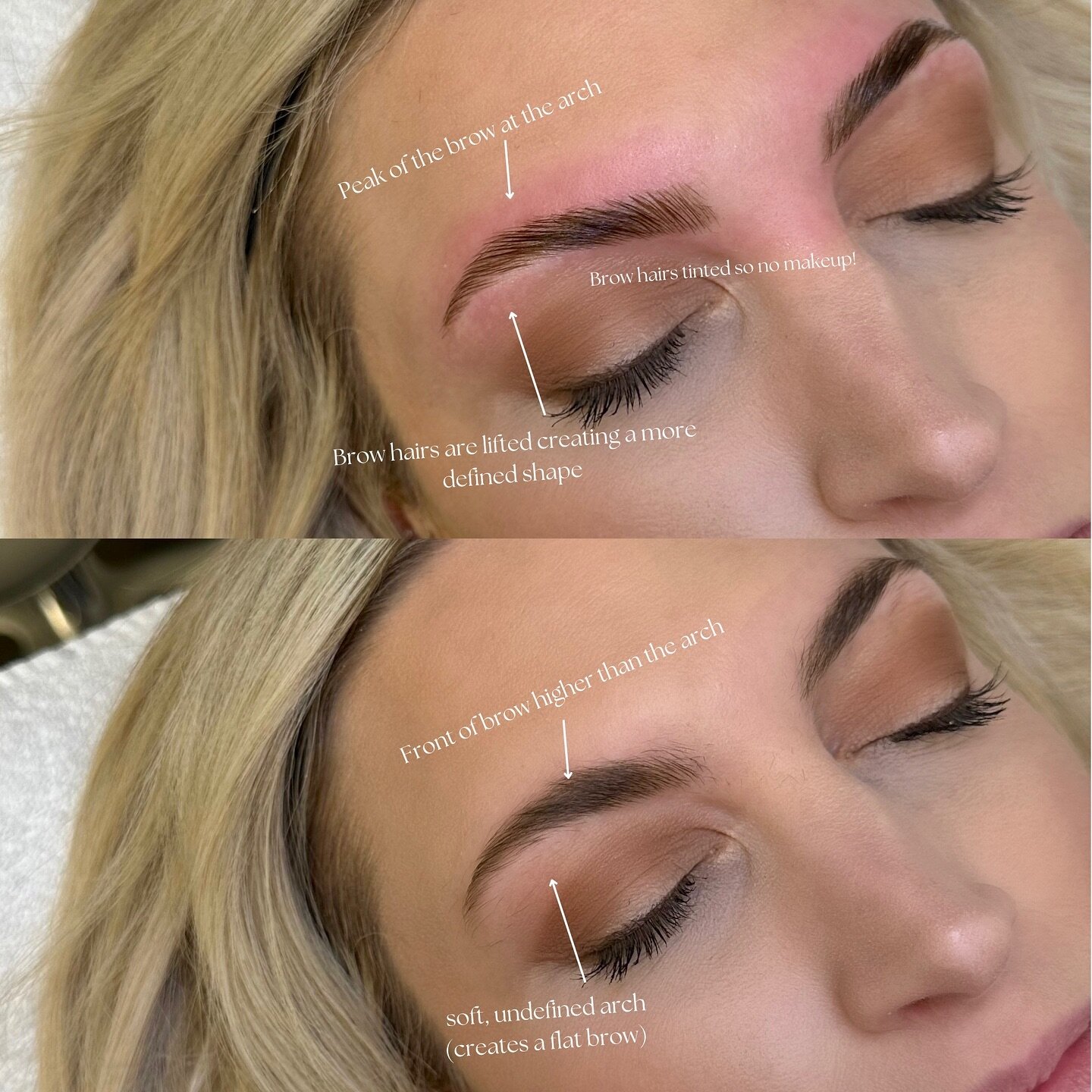 What goes through my head when evaluating a clients brows 👩&zwj;🏫 

Brow laminations + tint truly change lives, i&rsquo;m so happy with this before &amp; after! Redness from waxing will always subside 💌

-
-
-
-
-
-
#Browlamination#Azbrows#azbrowl