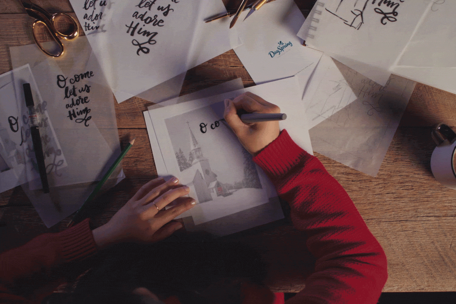 DaySpring Christmas Card Ad
Creative Direction