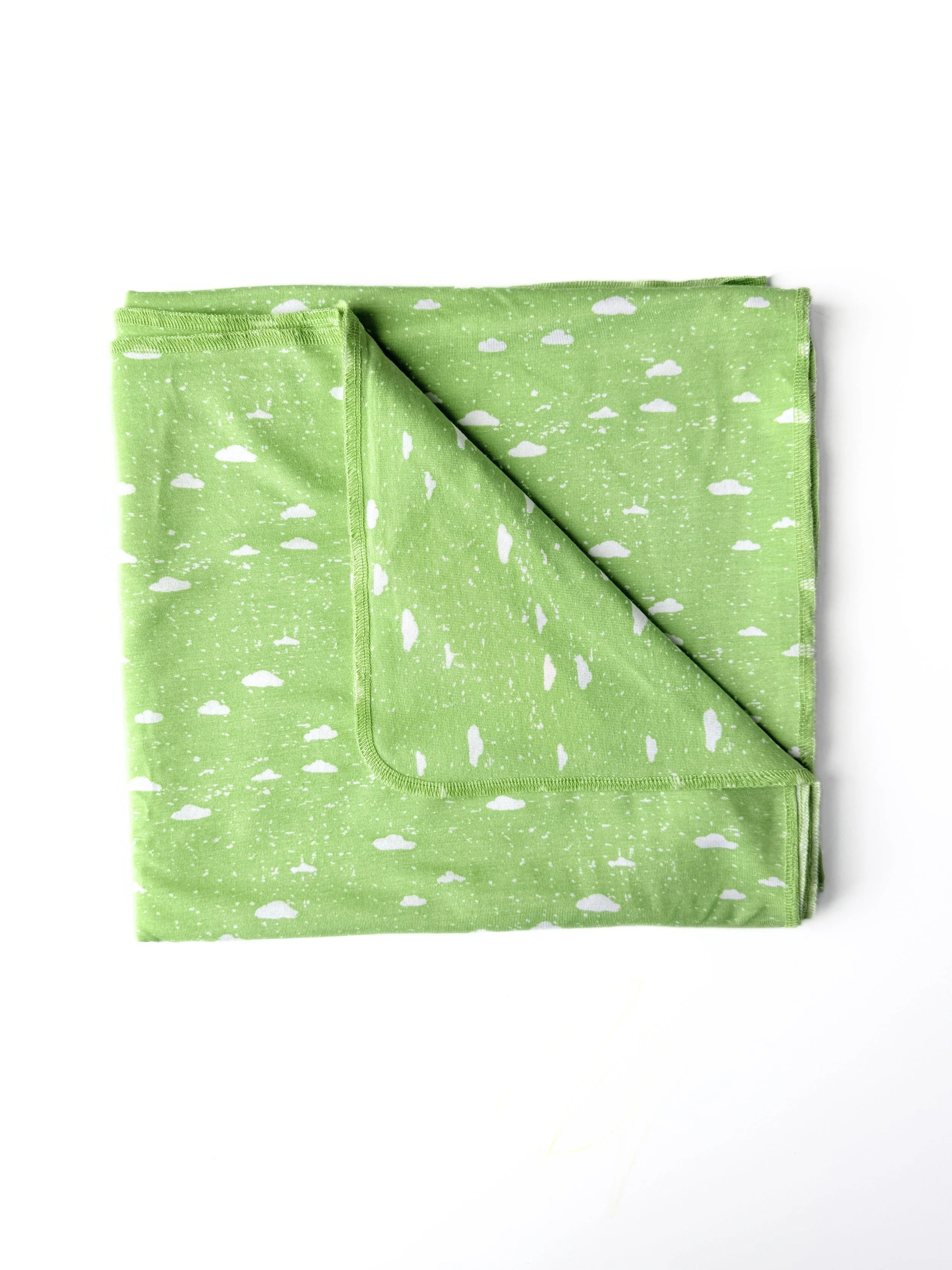 Swaddle blanket - Meadow green