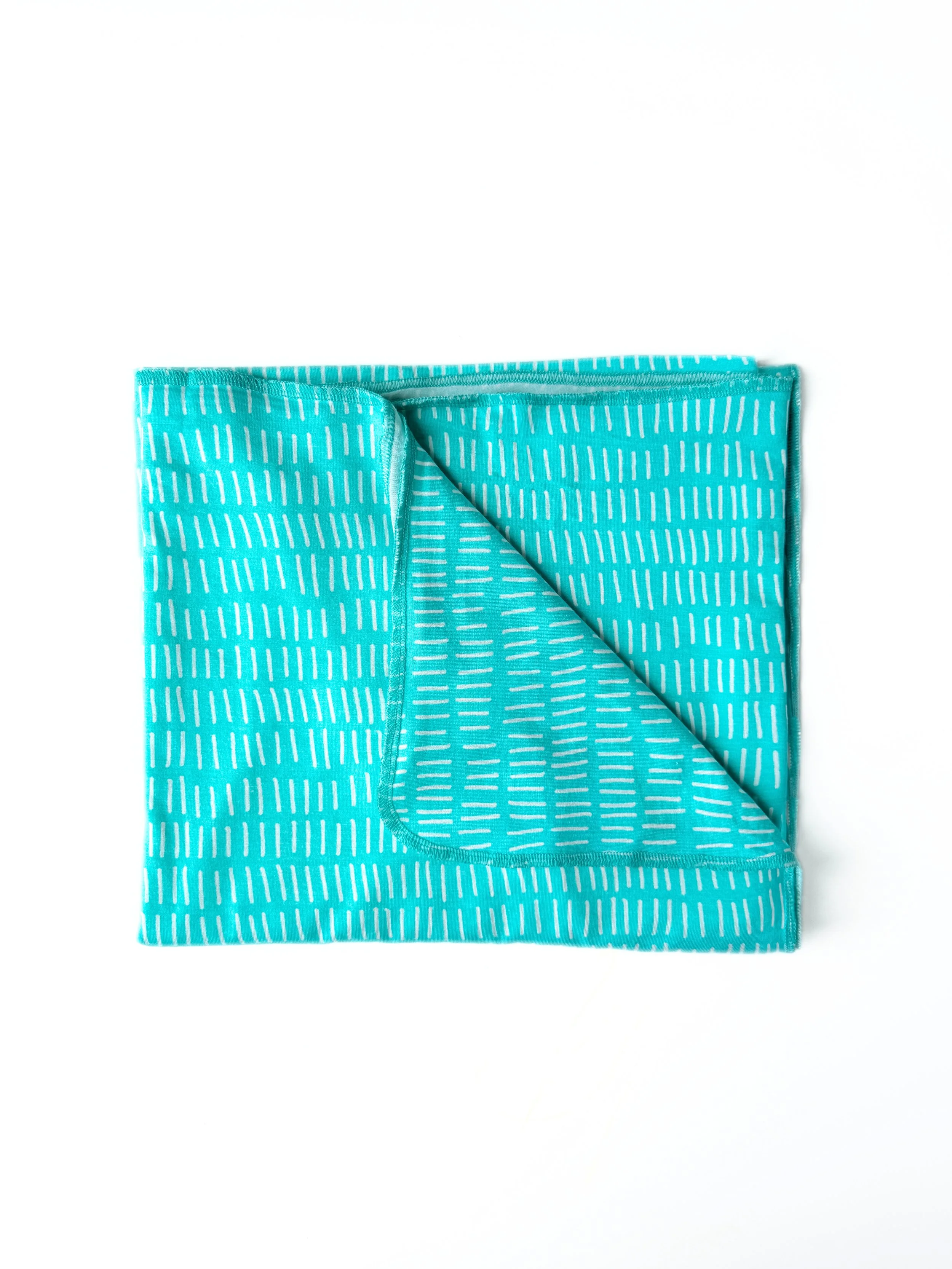 Swaddle blanket - Aqua blue