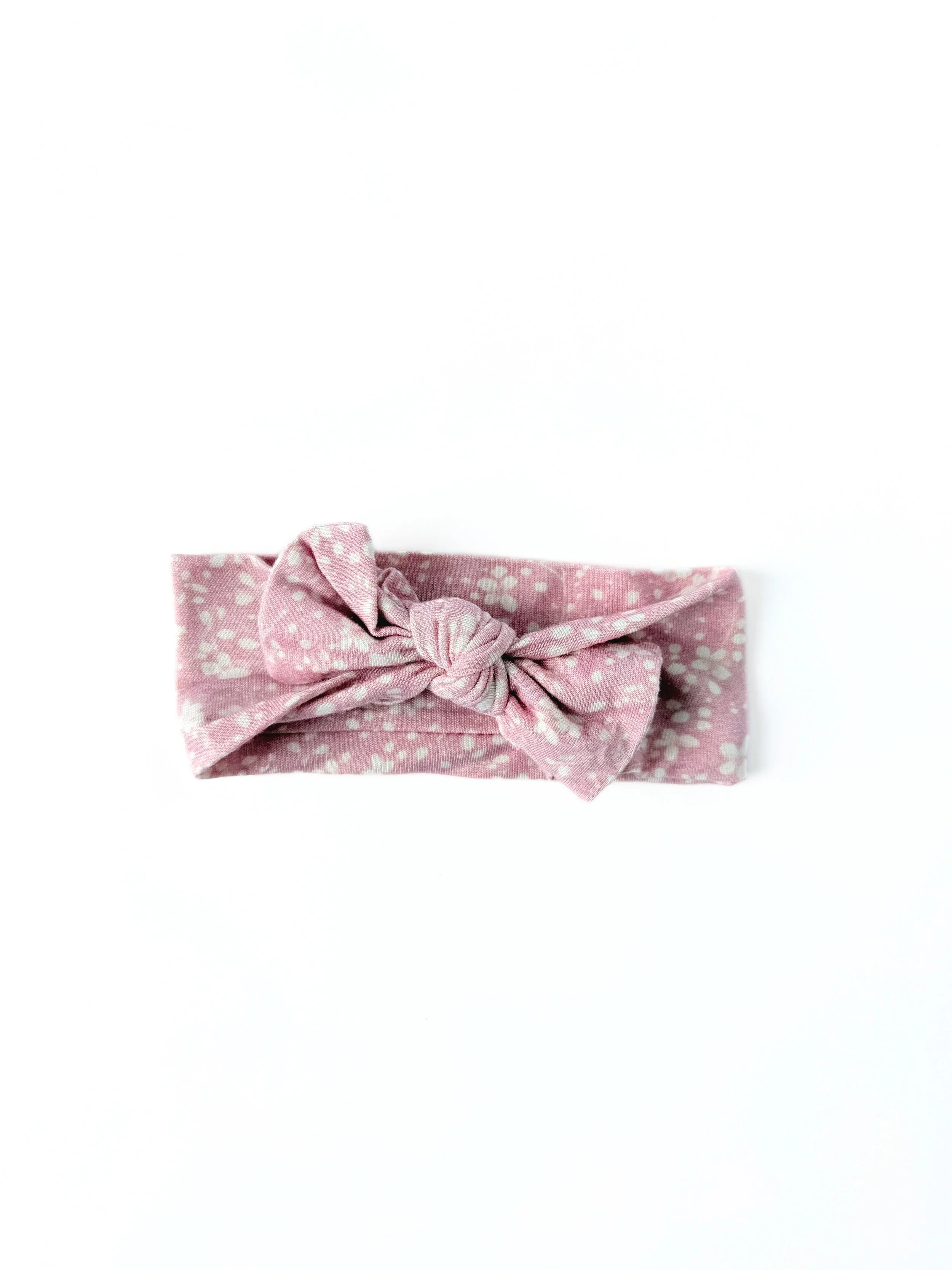 Headband bow - Blush