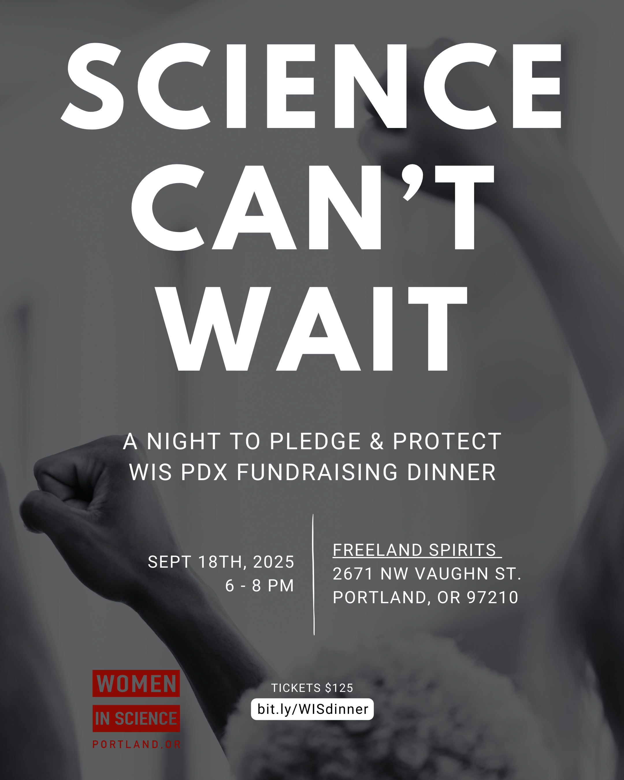Science Can’t Wait: A Night to Pledge and Protect