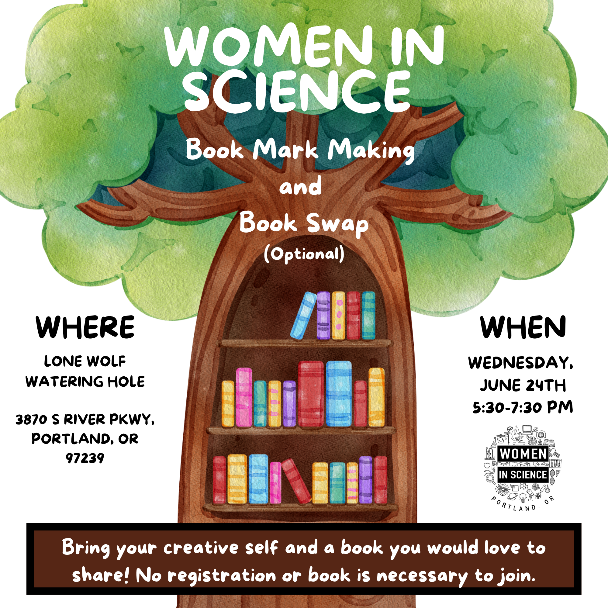 Happy Hour: Book Swap and Bookmark Making