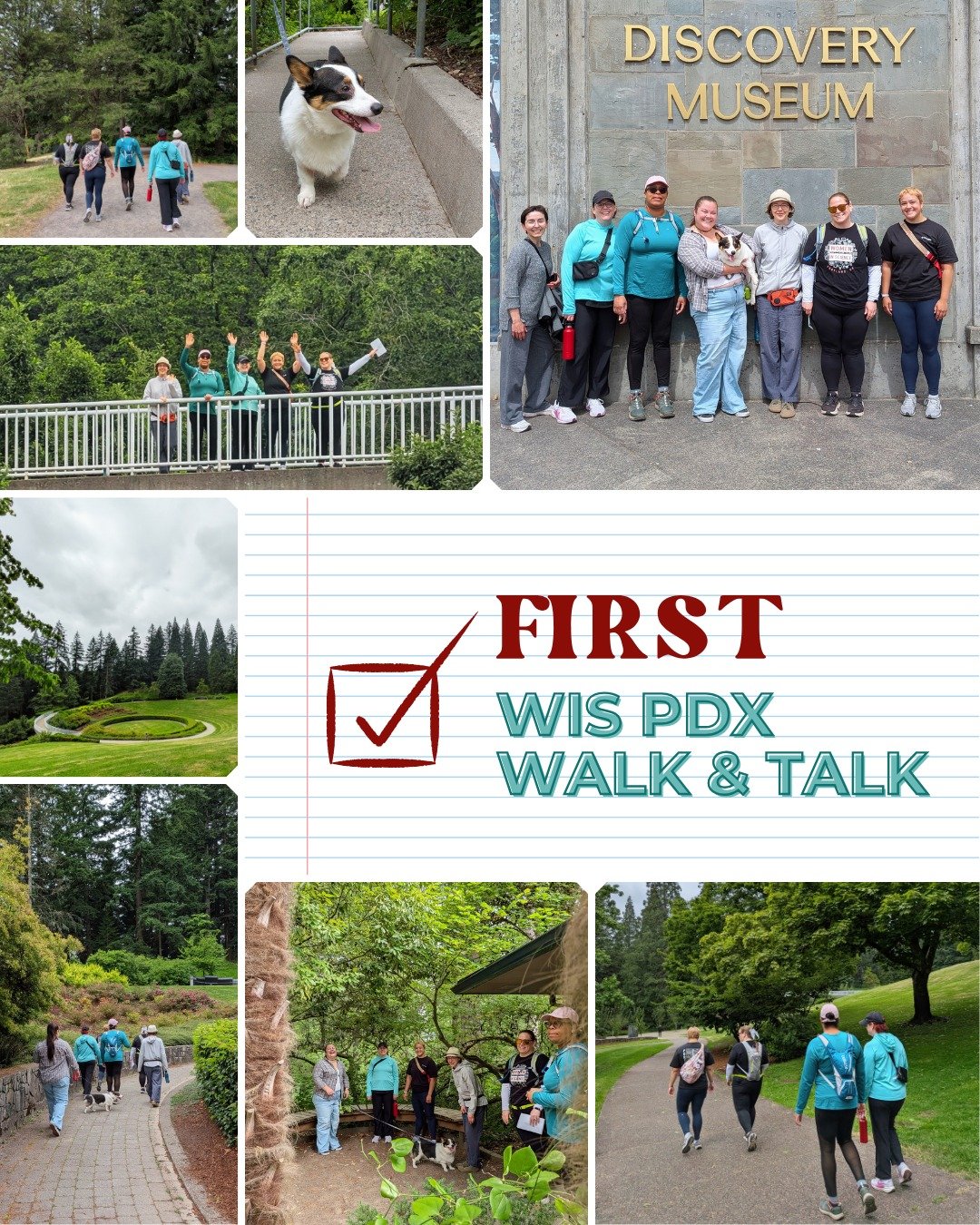 We had so much fun at our very FIRST Walk &amp; Talk last Saturday! 🍃 

Thank you everyone who came out to explore Washington Park with us while learning and sharing about each other! We walked, we chatted, we learned so much about our new friends a