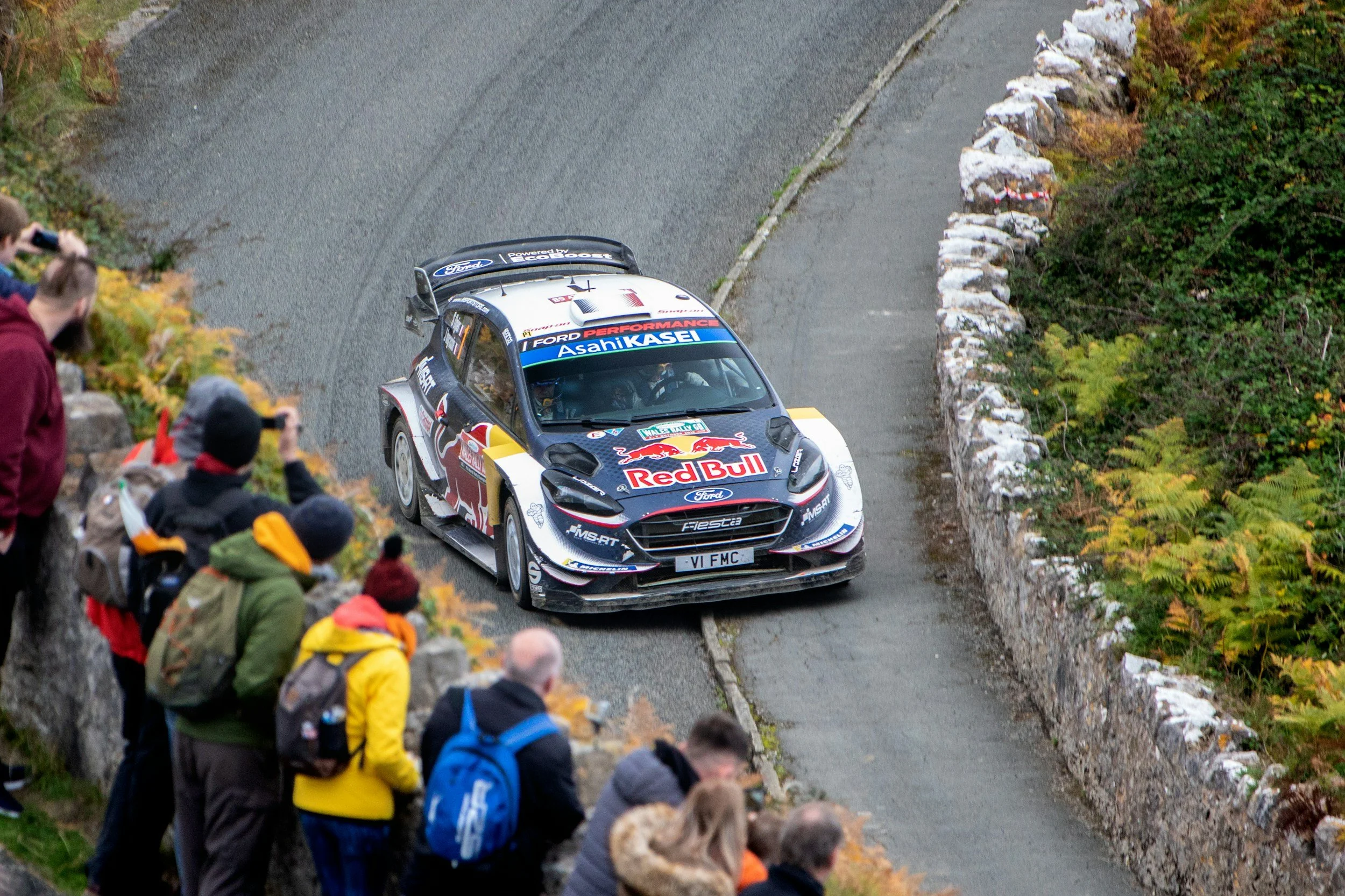 A WRC rally driver performing after doing mental training with Ben Foodman